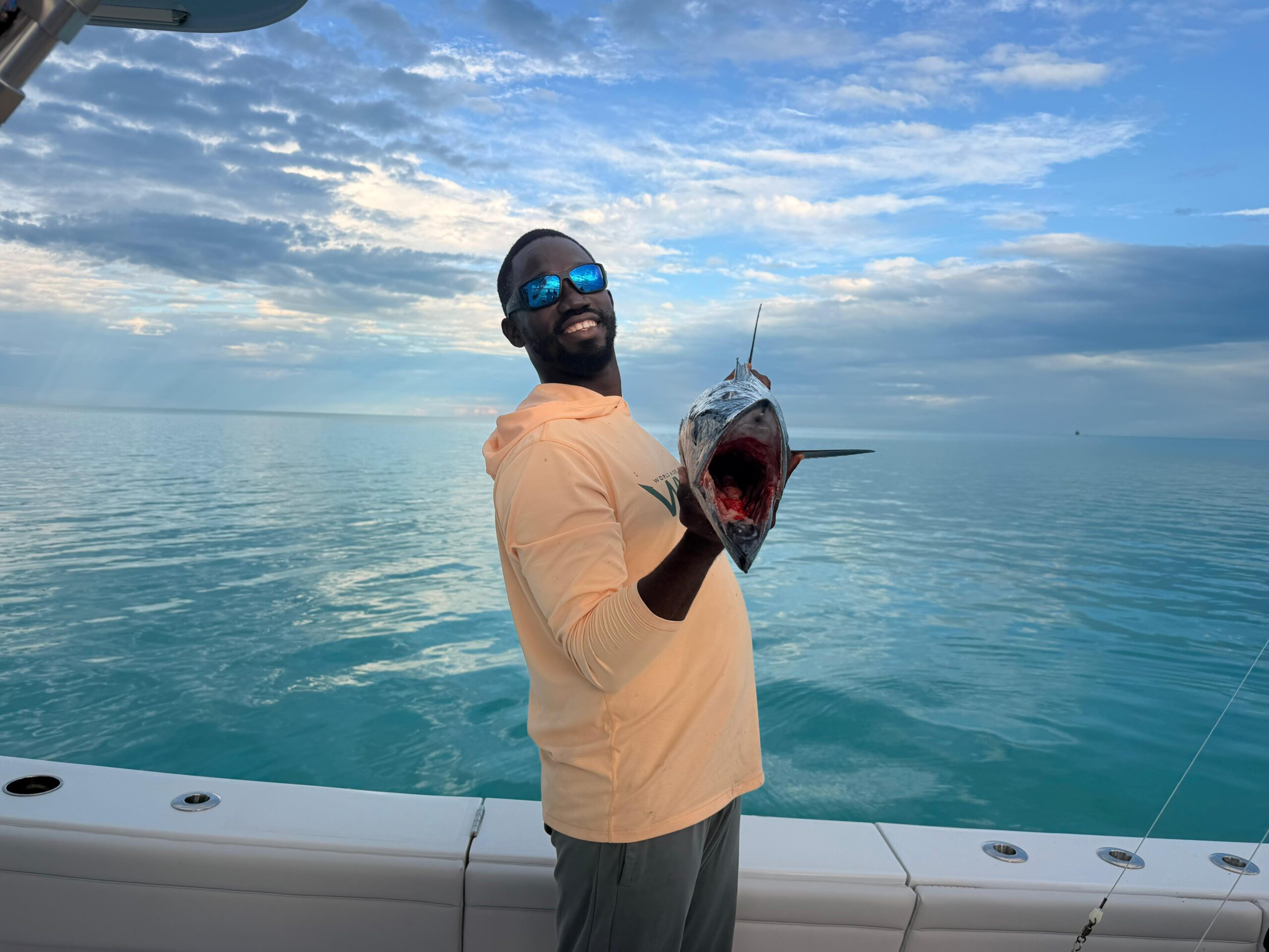 Captain Jean local fishing captain in Turks and Caicos